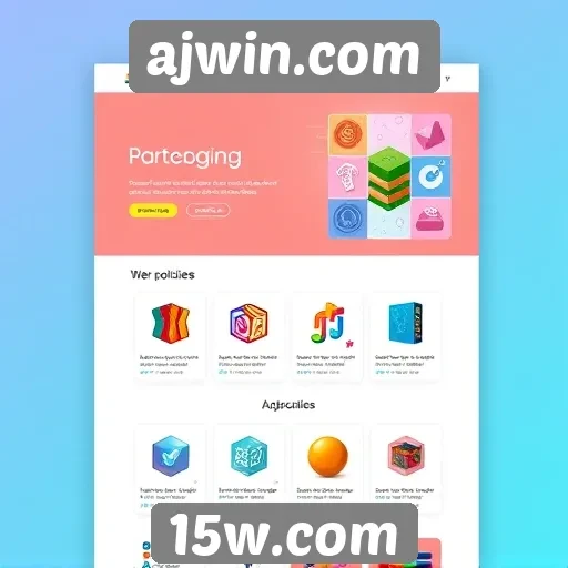 Análise da interface do usuário no ajwin.com